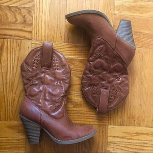 Brown Western Boots